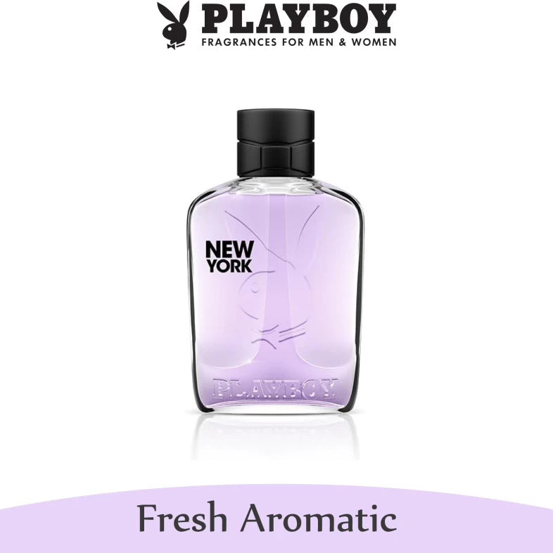 Playboy New York Eau De Toilette for Men 100 ML