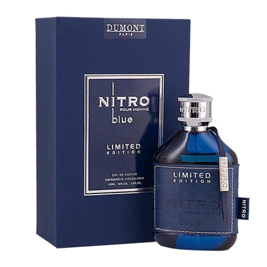 Dumont Nitro Blue Eau De Parfum For Men 100 ML