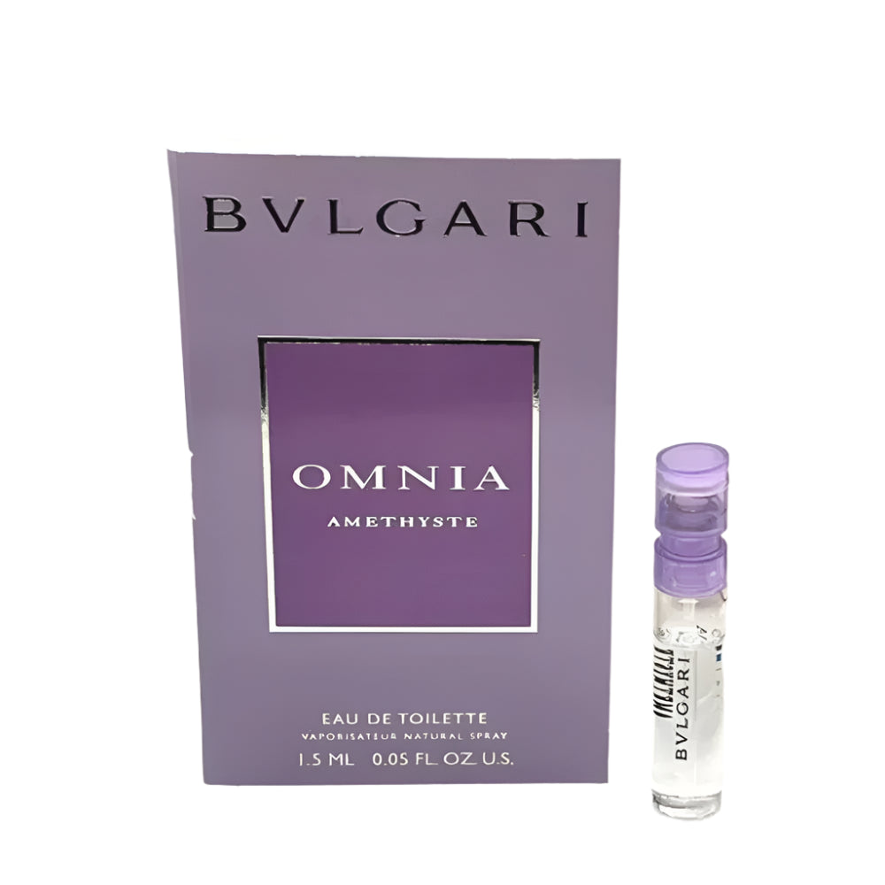 Bvlgari Omnia Amethyste Eau De Toilette For Women 1.5 ML Vial