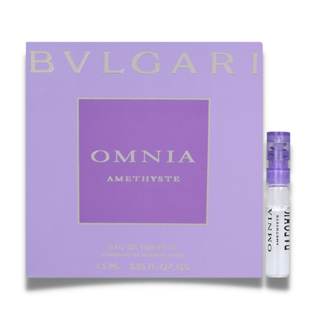 Bvlgari Omnia Amethyste Eau De Toilette For Women 1.5 ML Vial