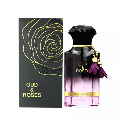 Ahmed Al Maghribi Oud & Roses Eau De Parfum For Men & Women 60 ML