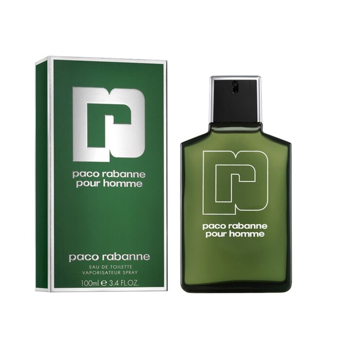 Paco Rabanne Pour Homme Eau De Toilette for Men 100 ML