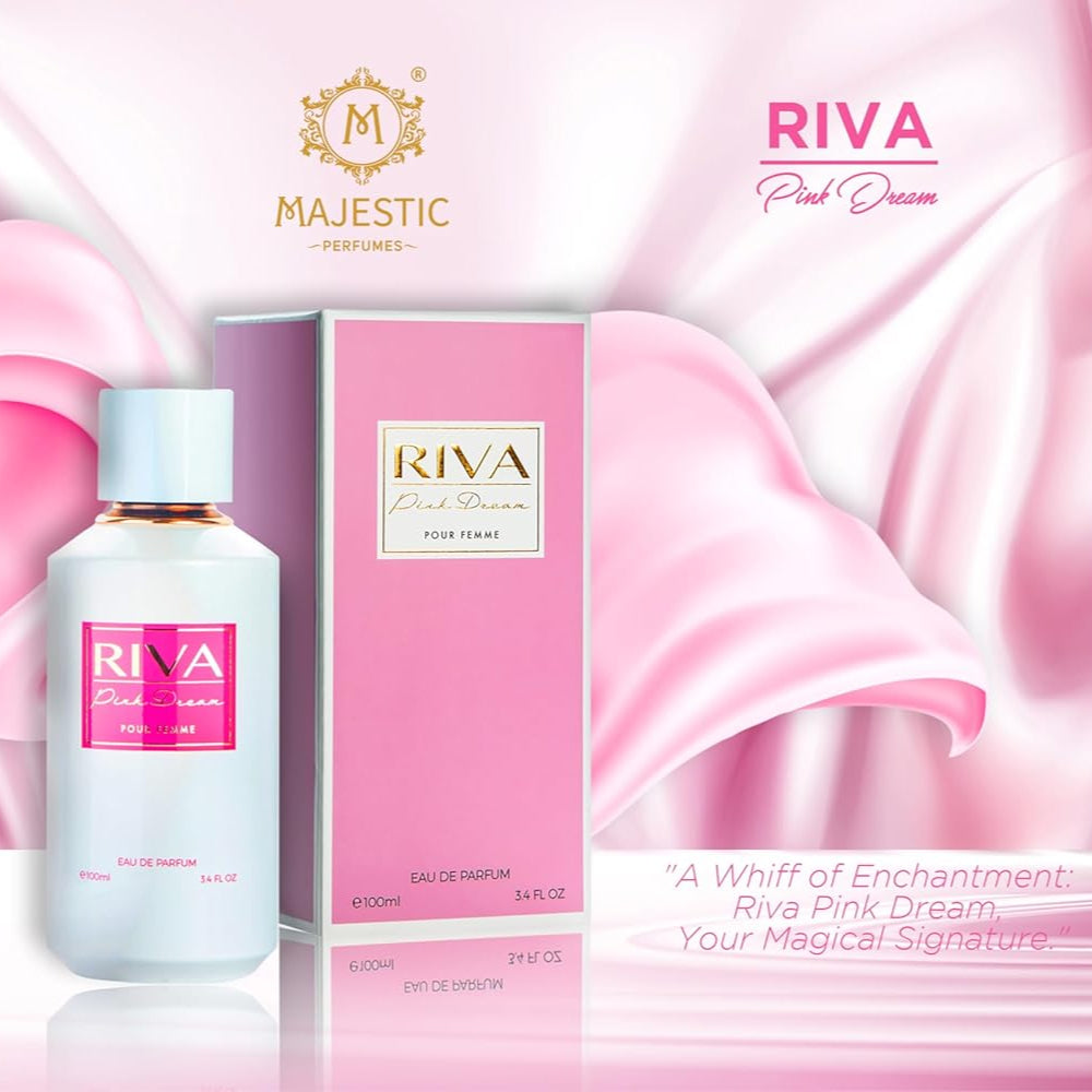 Majestic Riva Pink Dream Eau De Parfum for Women 100 ML