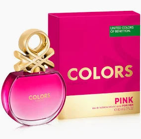 United Colors of Benetton Colors Pink Eau De Toilette for Women 80 ML