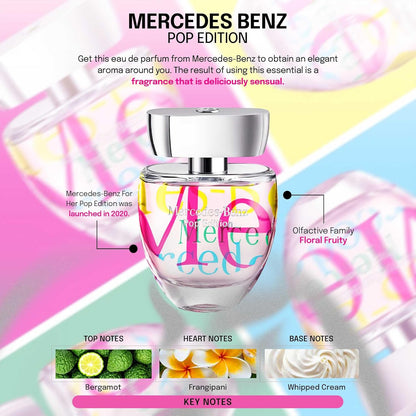 Mercedes Benz Pop Edition Eau De Parfum For Women 90 ML