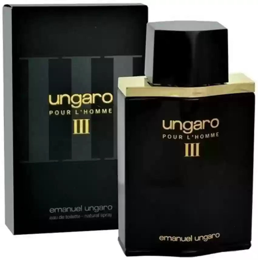 Emanuel Ungaro III Pour L'Homme Eau De Toilette For Men 100 ML