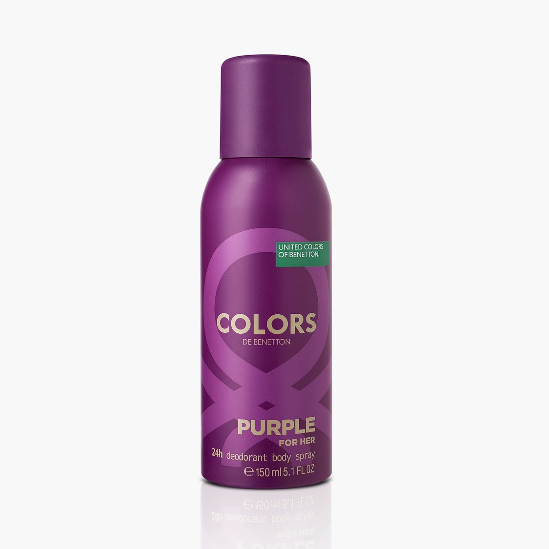 United Colors Of Benetton Colors Purple Deodorant Spray for Women 150 ML