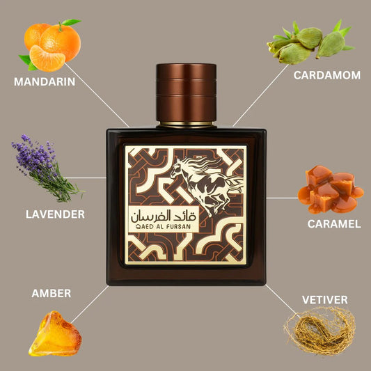 Lattafa Qaed Al Fursan Untamed Eau De Parfum Men & Women 90 ML