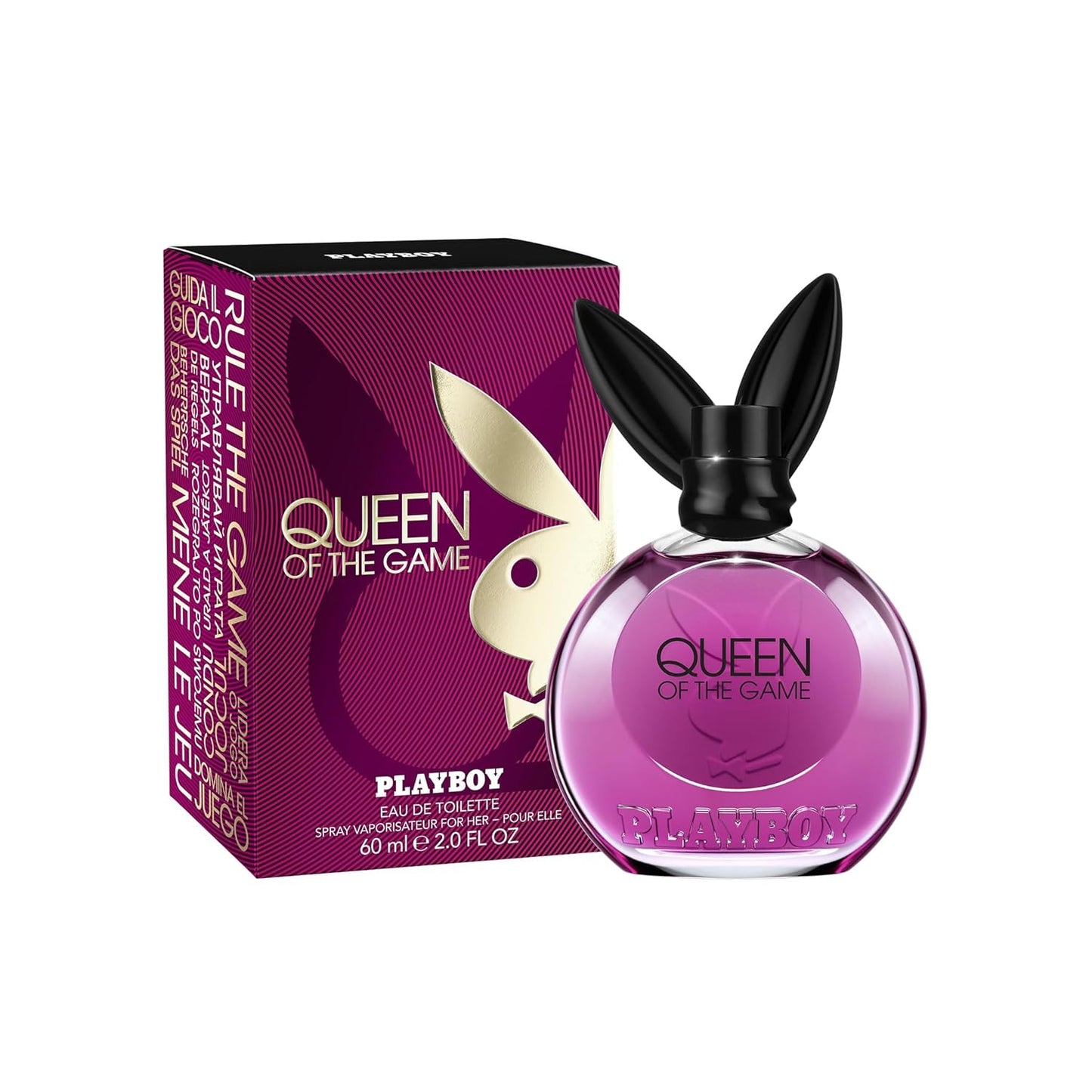 Playboy Queen Of The Game Eau De Toilette for Women 60 ML