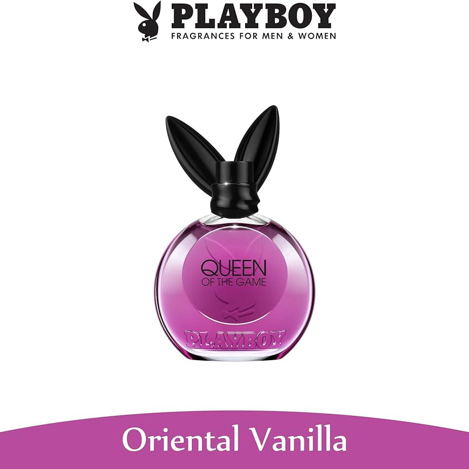 Playboy Queen Of The Game Eau De Toilette for Women 60 ML