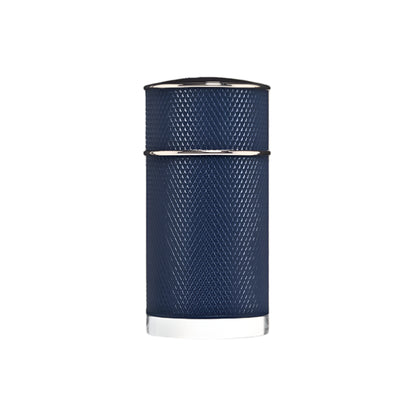 Blue textured cylindrical object on a white background