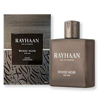 Rayhaan Wood Noir Eau De Parfum For Men 100 ML