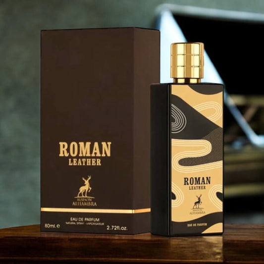 Maison Alhambra Roman Leather Ea De Parfum Men & Women 80 ML