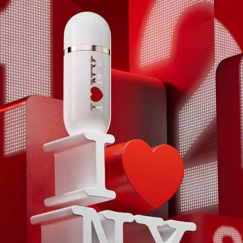 Carolina Herrera 212 VIP Rose I Love NY Limited Edition Eau De Parfum For Women 80 ML