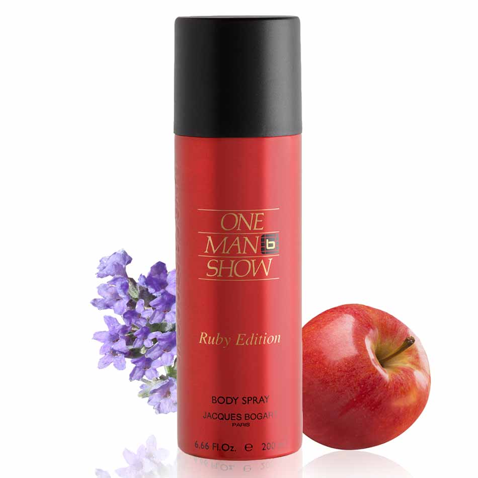 Jacques Bogart One Man Show Ruby Liquid Deodorant Spray for Men 150 ML