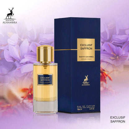 Maison Alhambra Exclusif Saffron Eau De Parfum Men & Women 100 ML