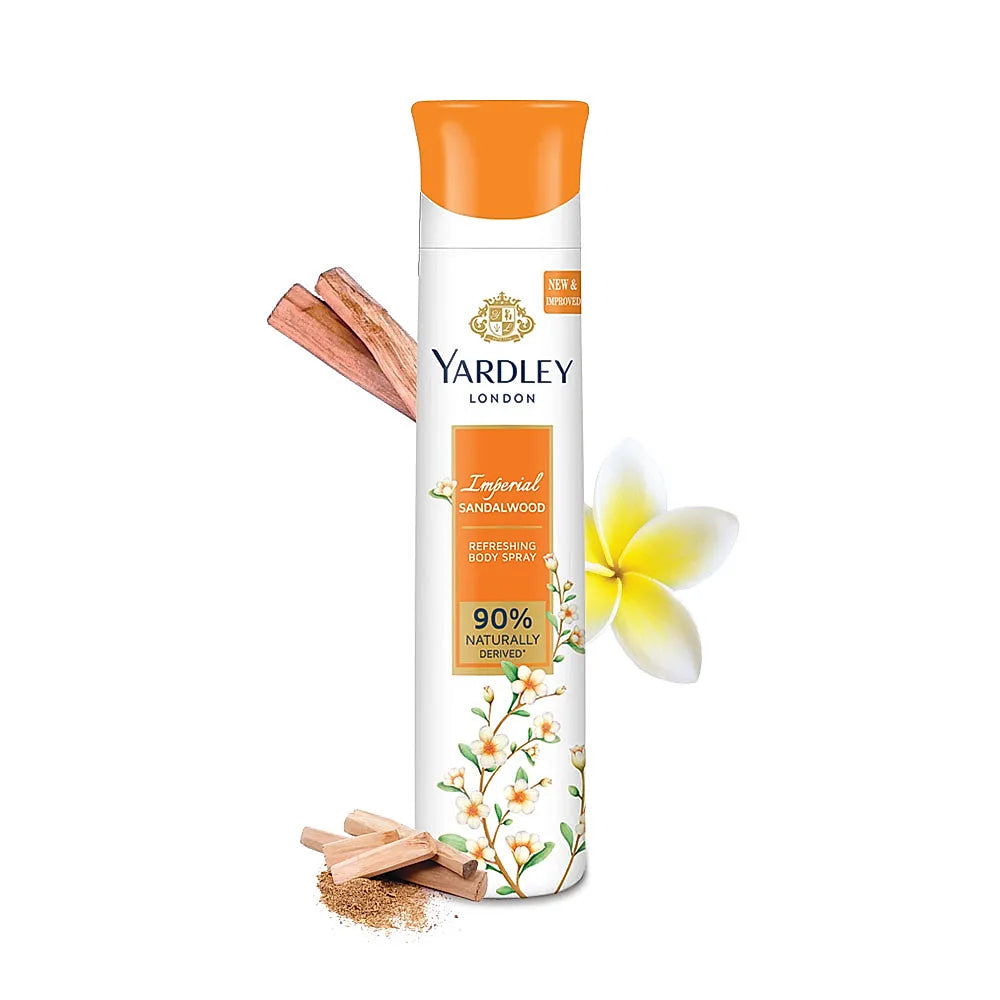 Yardley London Imperial Sandalwood Deodorant Spray for Women 150 ML