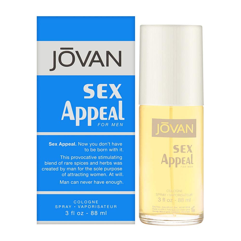 Jovan Sex Appeal Eau De Cologne For Men 88 ML