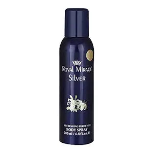 Royal Mirage Silver Deodorant Spray for Men & Women 200 ML