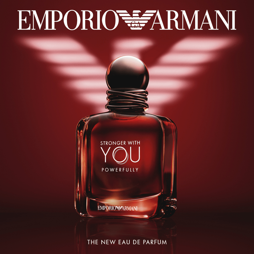 Emporio Armani Stronger With You Powerfully Eau De Parfum For Men 100 ML (2026 Release)