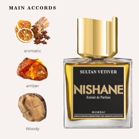 Nishane Sultan Vetiver Extrait De Parfum For Men & Women 50 ML