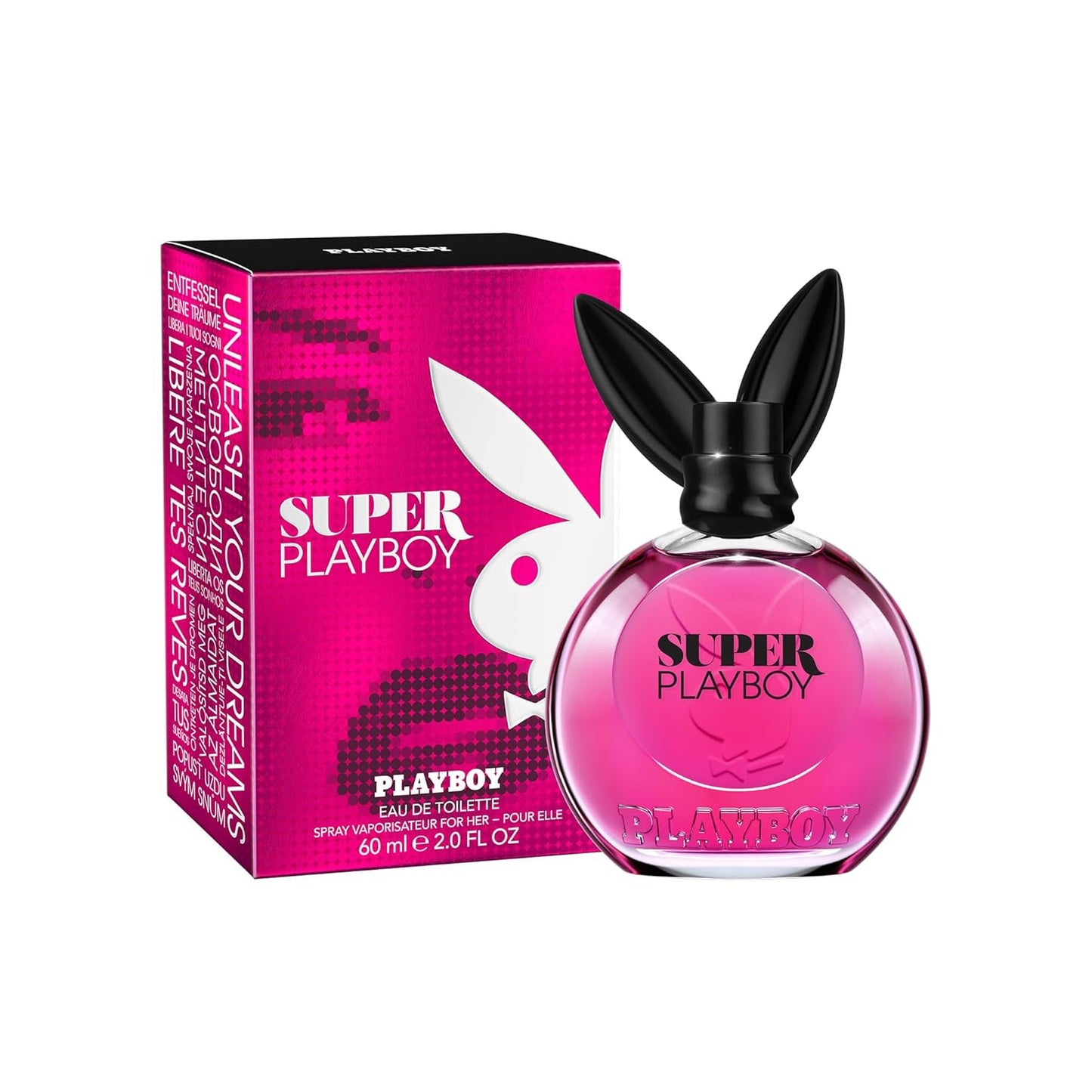 Playboy Super Eau De Toilette for Women 60 ML