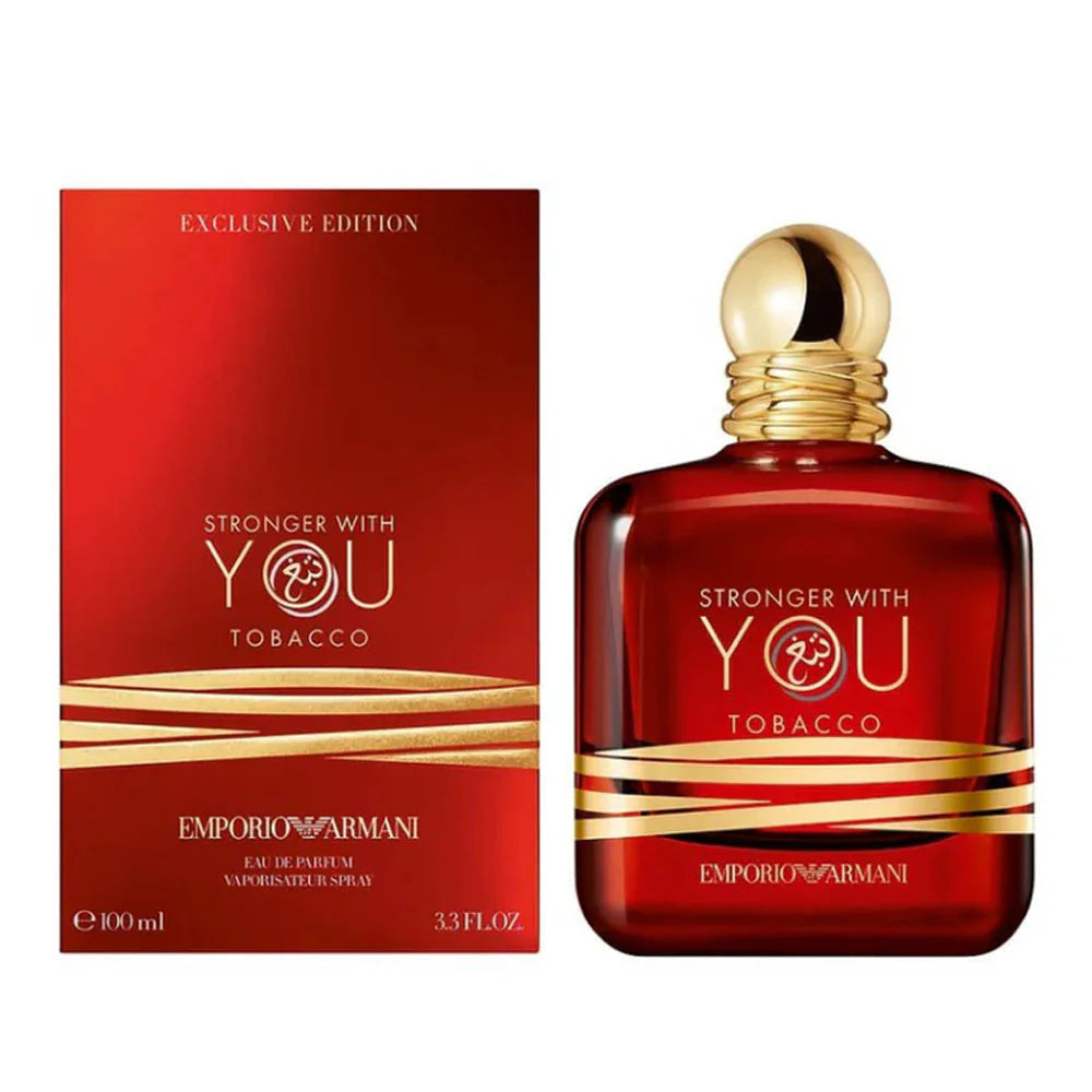 Emporio Armani Stronger With You Tobacco Eau De Parfum For Men 100 ML