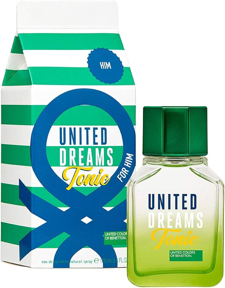 United Colors of Benetton Dreams Tonic Eau De Toilette For Men 100 ML