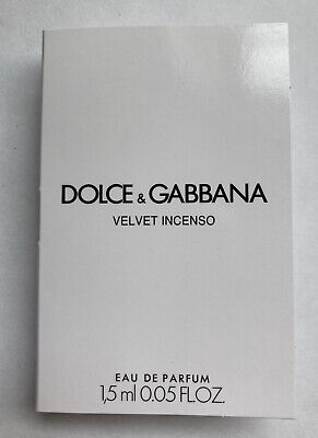 Dolce & Gabbana Velvet Incenso Eau De Parfum For Men 1.5 ML Vial