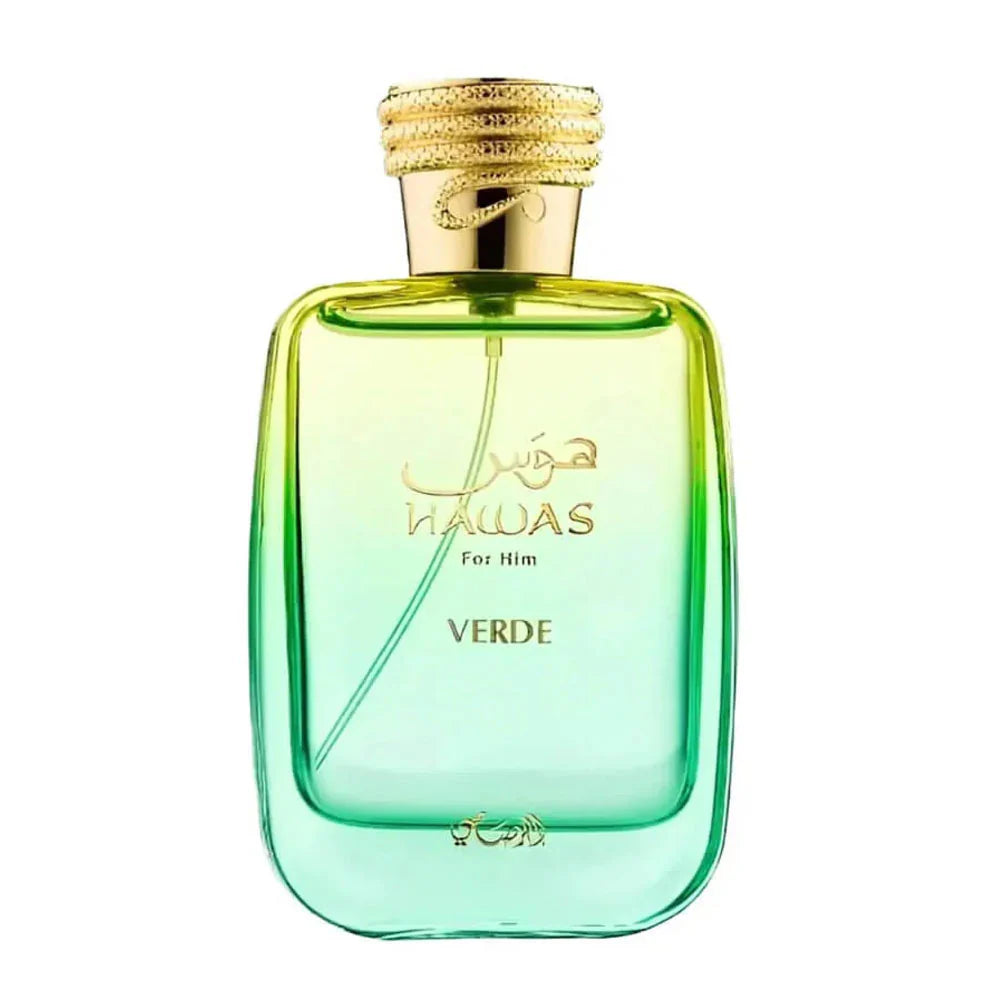 Rasasi Hawas Verde Eau De Parfum For Men 100 ML (2025 Release)