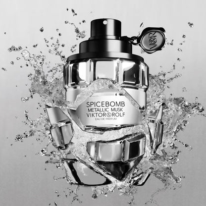 Viktor & Rolf Spicebomb Metallic Musk Eau De Parfum For Men 100 ML