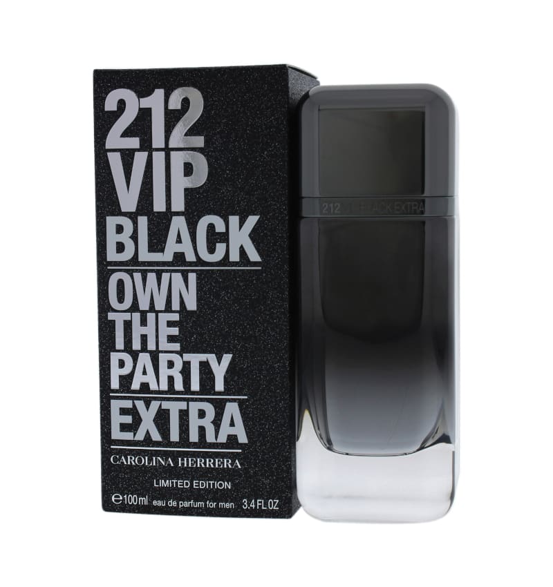 Carolina Herrera 212 VIP Black Limited Edition Eau De Parfum For Men 100 ML