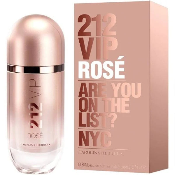 Carolina Herrera 212 VIP Rose Limited Edition Eau De Parfum For Women 80 ML