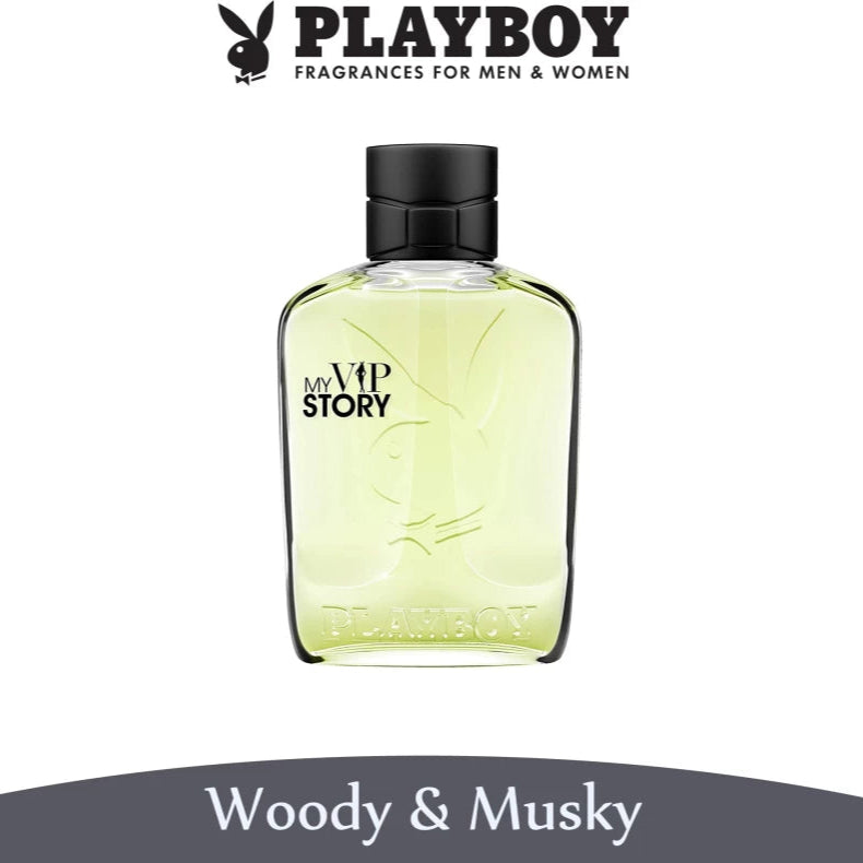 Playboy My VIP Story Eau De Toilette for Men 100 ML