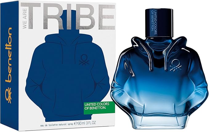 United Colors of Benetton We Are Tribe Intense Eau De Toilette For Men 90 ML