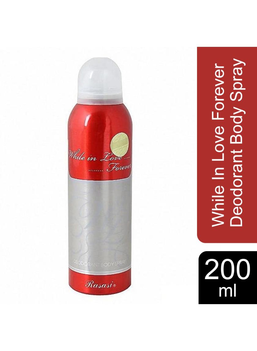 Rasasi While In Love Forever Deodorant Spray for Women 200 ML