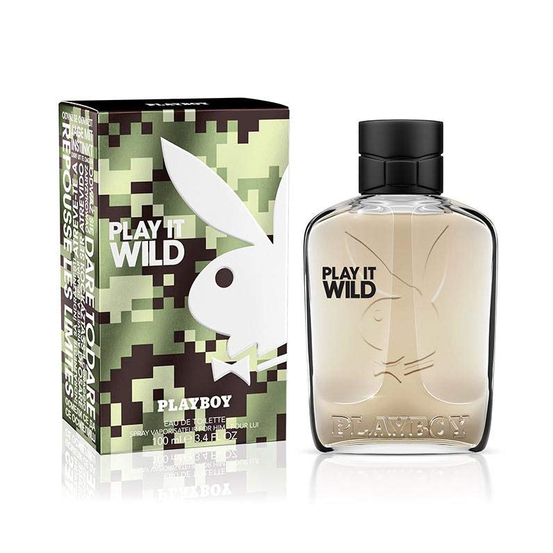 Playboy Play It Wild Eau De Toilette for Men 100 ML