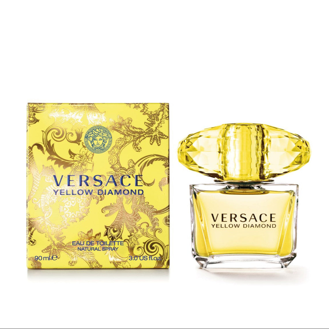 Versace Yellow Diamond Eau De Toilette For Women 90 ML