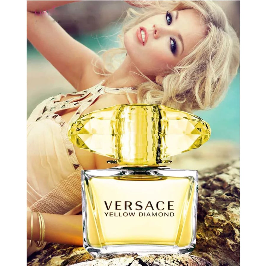 Versace Yellow Diamond Eau De Toilette For Women 90 ML