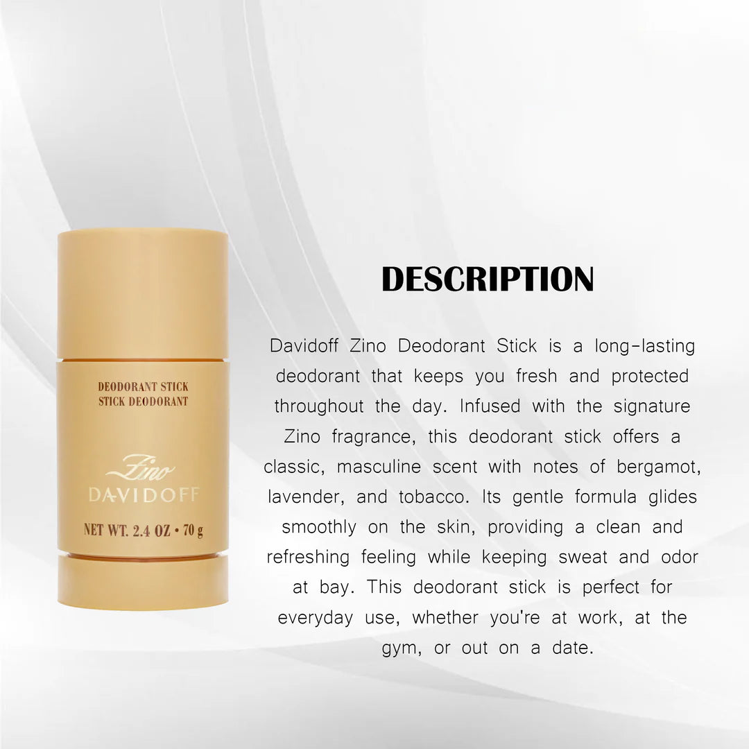 Davidoff Zino Deodorant Stick For Men 70 G